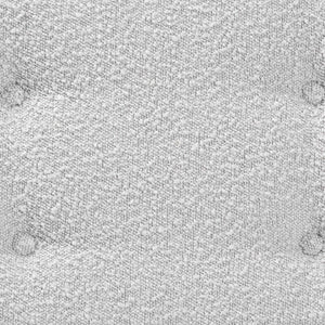 Baxton Studio Baxton Studio Chenoa Japandi Bench - Elegant Light Grey Boucle Seat & Walnut Wood Frame for Modern Spaces BBT5472-Maya-Sky Grey/Walnut-Bench