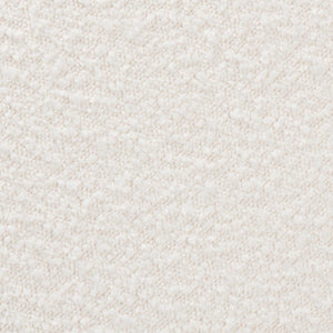 Baxton Studio Baxton Studio Fisk Cream Boucle Ottoman - Japandi Style Footstool with Walnut Cross Legs for Modern Homes BBT5475-Maya-Cream/Walnut-Foot Stool