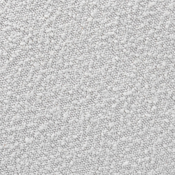 Baxton Studio Baxton Studio Compact Light Grey Boucle Ottoman with Walnut Crisscross Legs for Stylish Living Spaces BBT5475-Maya-Sky Grey/Walnut-Foot Stool