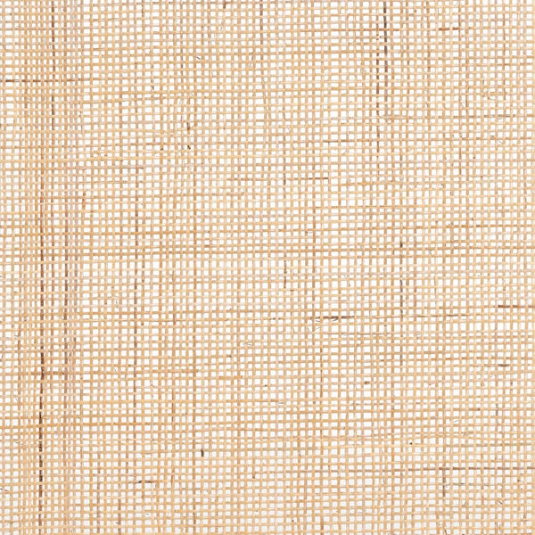 Baxton Studio bali Bali Aurelia Queen Size Headboard - Modern Bohemian Bayur Wood & Natural Rattan, Adjustable Height CPT10-Black/Natural Rattan-Headboard Queen