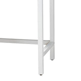 Baxton Studio Yelena Classic and Traditional White Finished Wood 2-Drawer Console Table