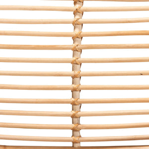 Baxton Studio bali Bali Seminyak Modern Bohemian Rattan Lounge Chair - Handcrafted Comfort for Stylish Indoor & Outdoor Spaces Seminyak-Rattan-Lounge Chair