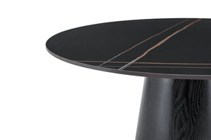 English Elm Only Table Leg Matte Two Tone Finish Modern Minimalist Dining Accent Support W2920P452178