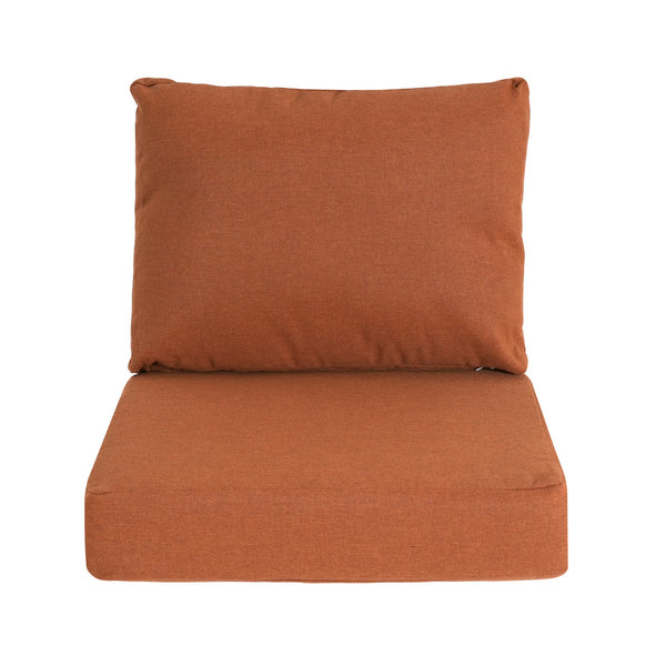 English Elm Christopher Knight Home® - Noah Outdoor Club Chair Cushion Set - Vibrant Orange Weather-Resistant Comfort For Patios & Decks N775P291454O