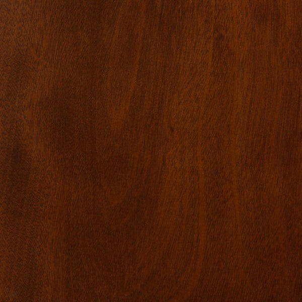 Baxton Studio Tafari Mid-Century Modern Walnut Brown Finished Wood and Rattan 2-Piece Dining Chair Set