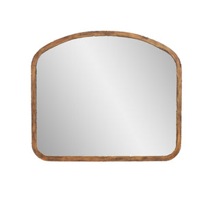 Howard Elliott Marius Arched Mirror - A Perfect Blend Of Industrial Style And Rustic Charm For Your Home Decor Gold Metal 13417-howard-elliott