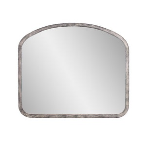 Howard Elliott Marius Arched Mirror - A Perfect Blend Of Industrial Style And Rustic Charm For Your Home Decor Silver Metal 13418-howard-elliott