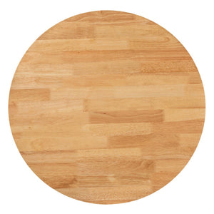Baxton Studio Baxton Studio Kenji Round Wood Dining Table - Mid-Century Modern Design for Small Spaces, 4 Seats RH7208T-Natural-35-IN-DT