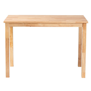 Baxton Studio Baxton Studio Eveline Modern Wood Dining Table – Stylish 43-Inch Design for Compact Spaces Natural RH7006-Natural-DT