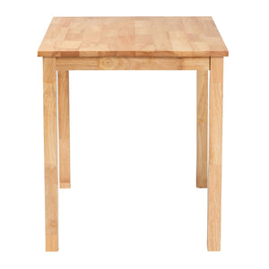 Baxton Studio Baxton Studio Eveline Modern Wood Dining Table – Stylish 43-Inch Design for Compact Spaces Natural RH7006-Natural-DT