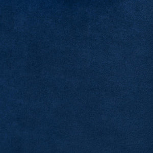 Baxton Studio Baxton Calgary Retro-Modern Queen Platform Bed in Royal Blue Velvet & Walnut Wood for Stylish Comfort MG0209-Navy Blue/Walnut- Queen