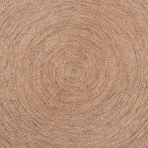 Baxton Studio bali & pari Bistra Modern Bohemian Natural Brown Seagrass and Wood Dining Table