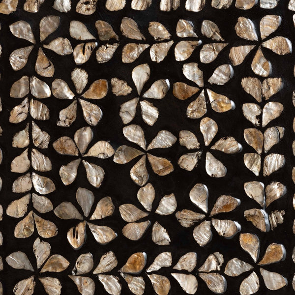 Baxton Studio Baxton Studio Feronia Modern Bohemian End Table with Mother of Pearl Mosaic - Artful Accent Piece F232-FT46-Accent Table