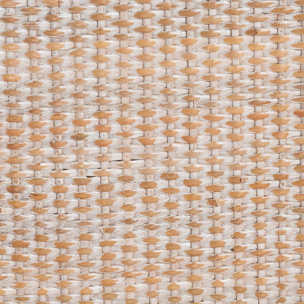 Baxton Studio bali Papua Modern Bohemian Dining Chair - Antique White Washed Rattan & Mahogany for Stylish Comfort Papua-Wood/Antil White Wash-DC