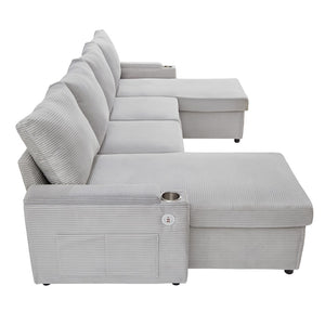 English Elm Swivel Barrel Accent Chair Chenille Tufted Round Club Seat for Living Room Lounge Grey N719S002190E