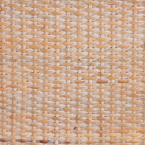 Baxton Studio bali Papua Counter Stool - Handcrafted Antique White Rattan & Mahogany for Bohemian Style Decor Papua-Wood/Antil White Wash-CS