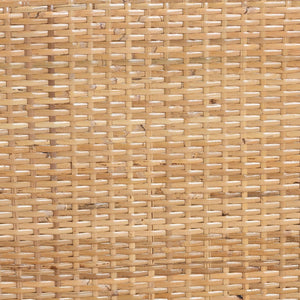 Baxton Studio bali Papua Bohemian Dining Chair - Handcrafted Natural Rattan & Acacia Wood for Modern Elegance Papua-Wood/Natural-DC