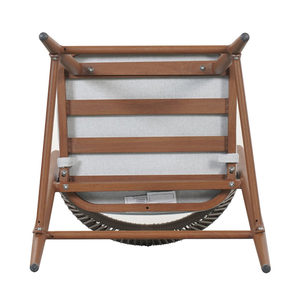 English Elm Christopher Knight Home® - Outdoor 26" Aluminum Frame Counter Stools Set Of 2 With Stylish Scallop Backrest & Cushions N772P245123T