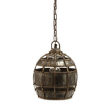 Round Fortress 9'' Wide 1-Light Pendant