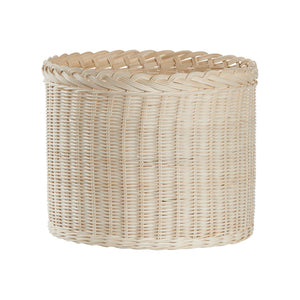 Chelsea House Braided Wicker Planter Large Hand-Woven Rattan 12"X14" With Signature Braid Trim For Decor & Storage 13516918