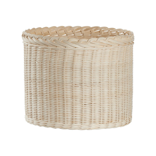 Chelsea House Braided Wicker Planter Large Hand-Woven Rattan 12"X14" With Signature Braid Trim For Decor & Storage 13516918