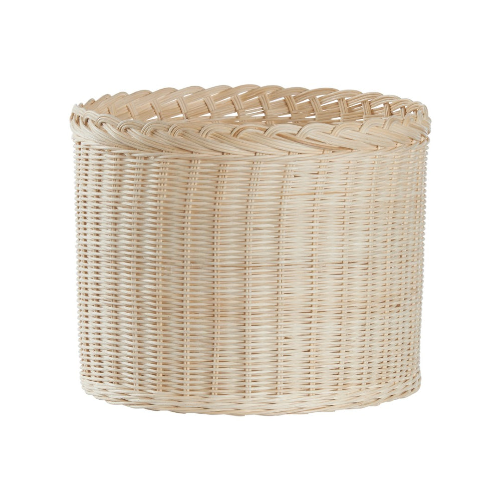 Chelsea House Braided Wicker Planter Large Hand-Woven Rattan 12"X14" With Signature Braid Trim For Decor & Storage 13516918