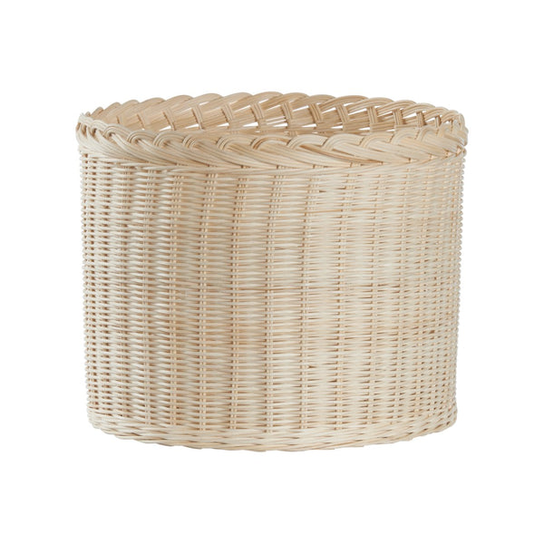 Chelsea House Braided Wicker Planter Large Hand-Woven Rattan 12"X14" With Signature Braid Trim For Decor & Storage 13516918