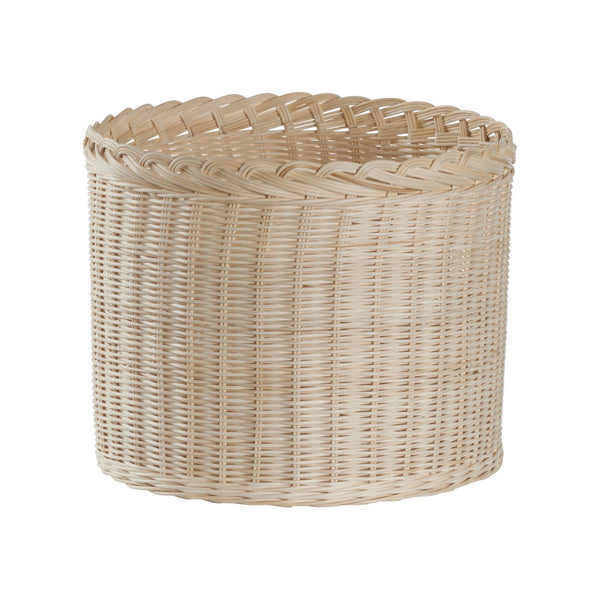 Chelsea House Braided Wicker Planter Large Hand-Woven Rattan 12"X14" With Signature Braid Trim For Decor & Storage 13516918