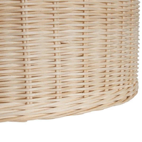 Chelsea House Braided Wicker Planter Large Hand-Woven Rattan 12"X14" With Signature Braid Trim For Decor & Storage 13516918