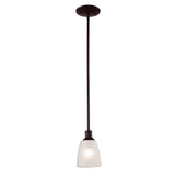 Jackson 4'' Wide 1-Light Mini Pendant - Oil Rubbed Bronze 1351PS/10 Thomas