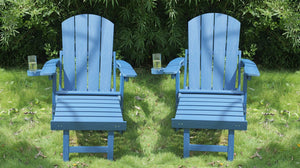 English Elm 2-Piece All-Season Outdoor Lounge Chairs Set For Patios & Gardens – Adjustable, Weather-Resistant Comfort W2085P363118