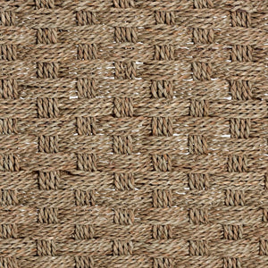 Baxton Studio bali Denver Modern Bohemian Seagrass & Acacia Wood Accent Bench for Stylish Home Décor Solutions Denver-Natural Seagrass (no backs)-Bench