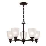 Jackson 22'' Wide 5-Light Chandelier - Oil Rubbed Bronze 1355CH/10 Thomas