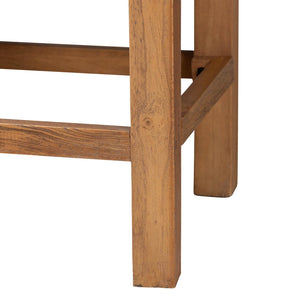 Baxton Studio bali Sibu Bohemian Tall Cabinet – Handcrafted Rattan & Teak Wood Storage for Stylish Home Organization SIBU-Rattan Tall-Cabinet