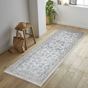 English Elm Legacy Elegant Low-Profile 2'7" X 7' Area Rug - Durable, Soft, Kid & Pet Friendly For Any Space B186P181148