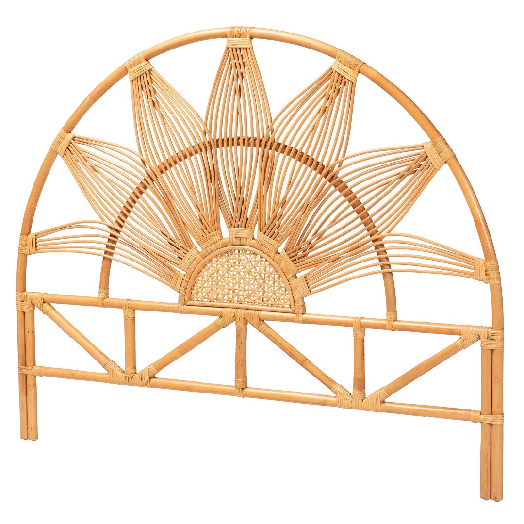 Baxton Studio Bali Jasmine Headboard - Thumbnail 3