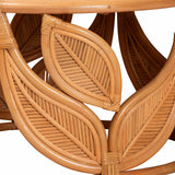 bali & pari Raflesia Modern Bohemian Natural Rattan Coffee Table