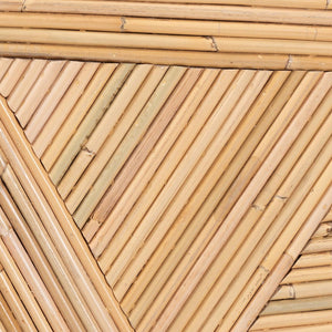 Baxton Studio bali Milagra Modern Bohemian Natural Rattan End Table – Stylish Accent for Any Room & Functionality Misisipi-Natural Rattan-ET