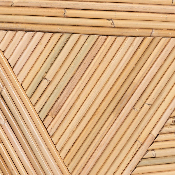 Baxton Studio bali Milagra Modern Bohemian Natural Rattan End Table – Stylish Accent for Any Room & Functionality Misisipi-Natural Rattan-ET