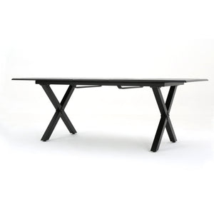English Elm Christopher Knight Home® - Outdoor Expandable Cast Aluminum Rectangular Dining Table - Elegant, Weather-Resistant Design! N768P348384B