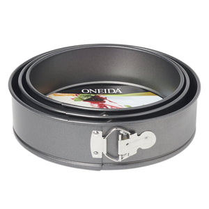 Lenox Simply Sweet Carbon Steel Springform Pan Set for Cheesecakes and Layered Cakes 13613L21
