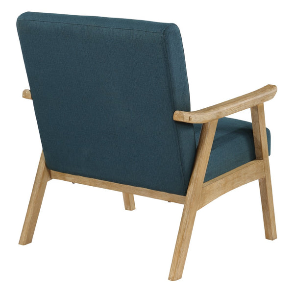 OSP Home Furnishings Weldon Chair Klein Azure
