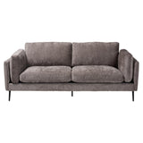 Baxton Studio Holton Modern Grey Fabric Sofa