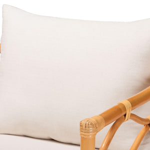 Baxton Studio bali Acelynn Bohemian Light Honey Rattan Arm Chair - Handcrafted Comfort for Cozy Living Spaces Model 3-Light Honey Rattan-CC