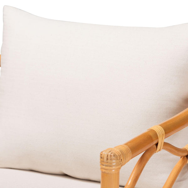 Baxton Studio bali Acelynn Bohemian Light Honey Rattan Arm Chair - Handcrafted Comfort for Cozy Living Spaces Model 3-Light Honey Rattan-CC