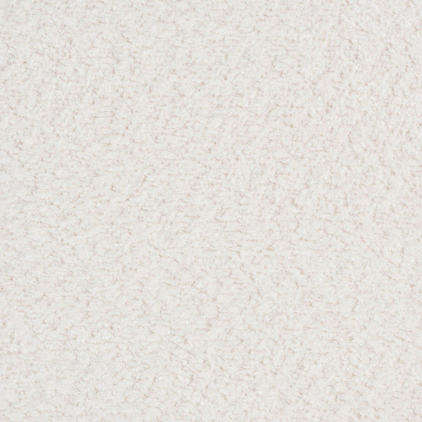 Baxton Studio Baxton Studio Bonilla Cozy Modern Nightstand with Teddy-Bear Fabric & Rubberwood - 2 Drawers BBT3220.11-White-NS