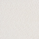 Baxton Studio Bonilla Modern White Teddy-Bear Fabric and Rubberwood 2-Drawer Nightstand
