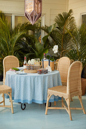 Chelsea House Linton Handwoven Wicker Chairs Set Of 2 — Scalloped Skirt, Rounded Back, Indoor/Patio Charm, 275 Lb 13663606