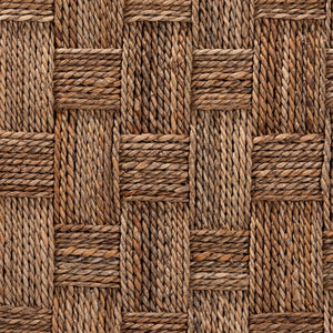 Baxton Studio bali Karina Bohemian End Table - Handwoven Seagrass Accent Piece for Rustic Style Living Spaces KARINA-Seagrass-ET