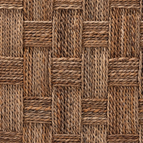 Baxton Studio bali Karina Bohemian End Table - Handwoven Seagrass Accent Piece for Rustic Style Living Spaces KARINA-Seagrass-ET